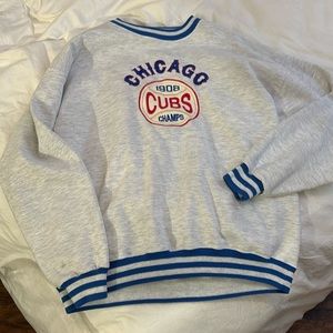 Vintage Chicago Cubs 1908 Champs crew neck